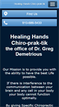 Mobile Screenshot of healinghandschiropraktik.com